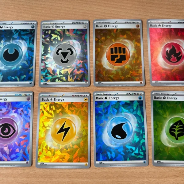 Cracked Ice Holo Energy - Set de 8