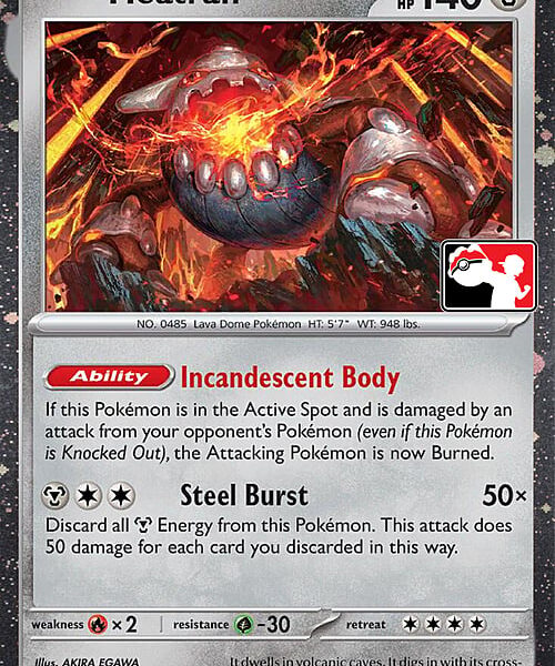 Heatran - Prize Cosmo - ES