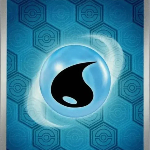 Basic Water Energy (Reverse Pokeball Holo)